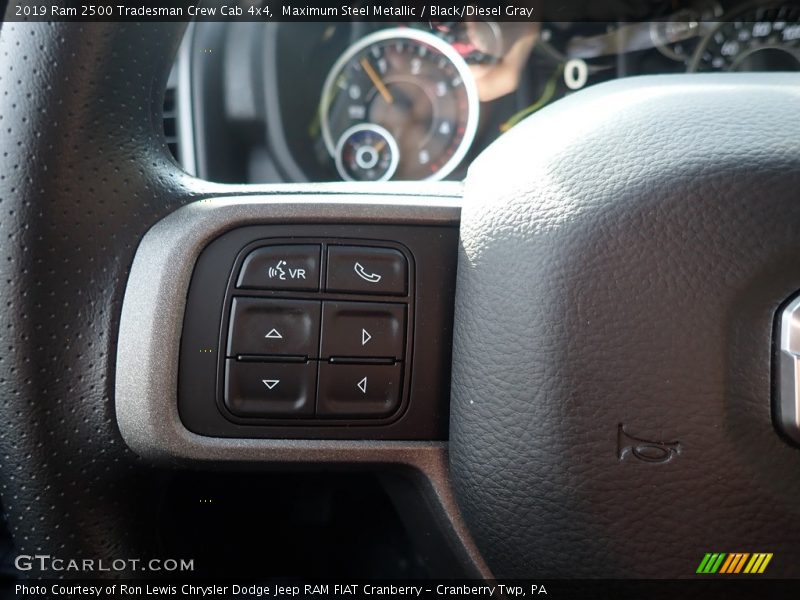 Maximum Steel Metallic / Black/Diesel Gray 2019 Ram 2500 Tradesman Crew Cab 4x4