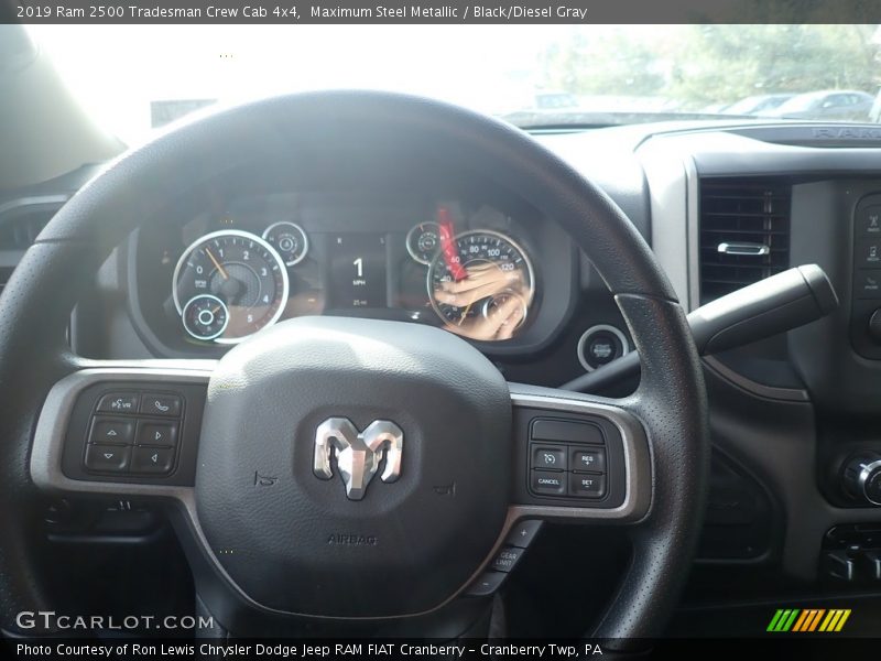 Maximum Steel Metallic / Black/Diesel Gray 2019 Ram 2500 Tradesman Crew Cab 4x4