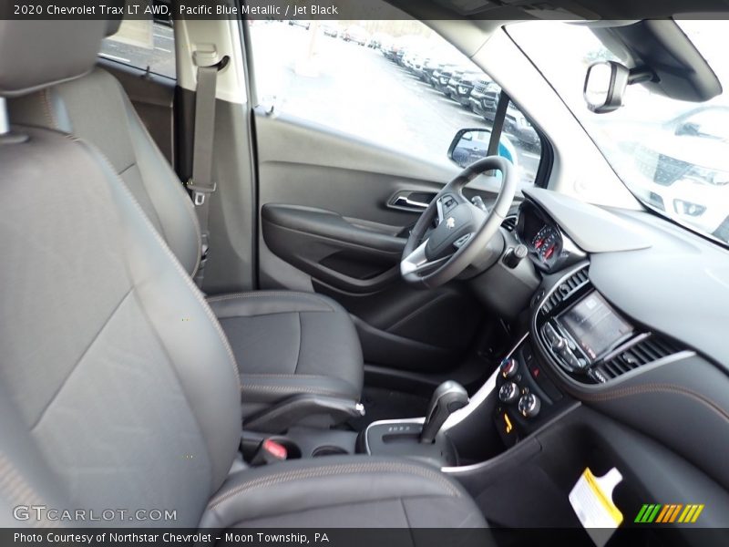Pacific Blue Metallic / Jet Black 2020 Chevrolet Trax LT AWD