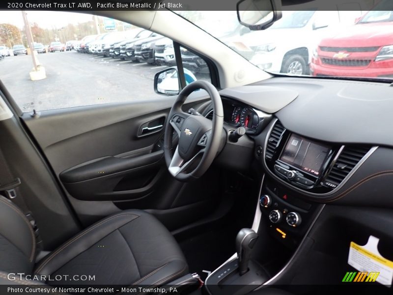 Pacific Blue Metallic / Jet Black 2020 Chevrolet Trax LT AWD