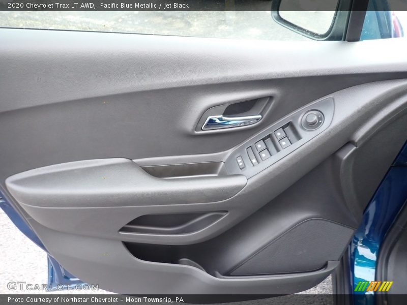 Pacific Blue Metallic / Jet Black 2020 Chevrolet Trax LT AWD