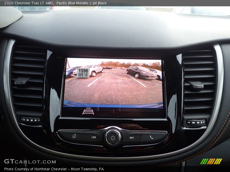 Pacific Blue Metallic / Jet Black 2020 Chevrolet Trax LT AWD