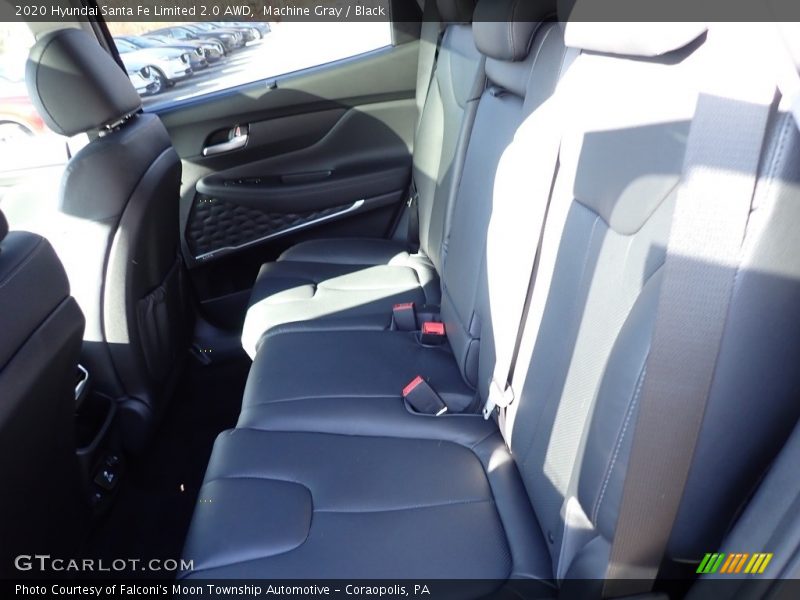 Machine Gray / Black 2020 Hyundai Santa Fe Limited 2.0 AWD