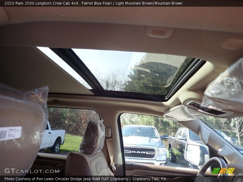 Sunroof of 2020 1500 Longhorn Crew Cab 4x4