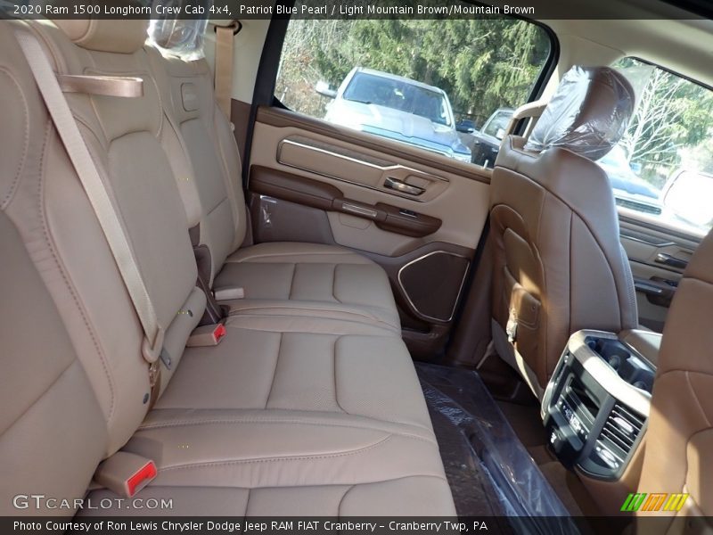 Rear Seat of 2020 1500 Longhorn Crew Cab 4x4