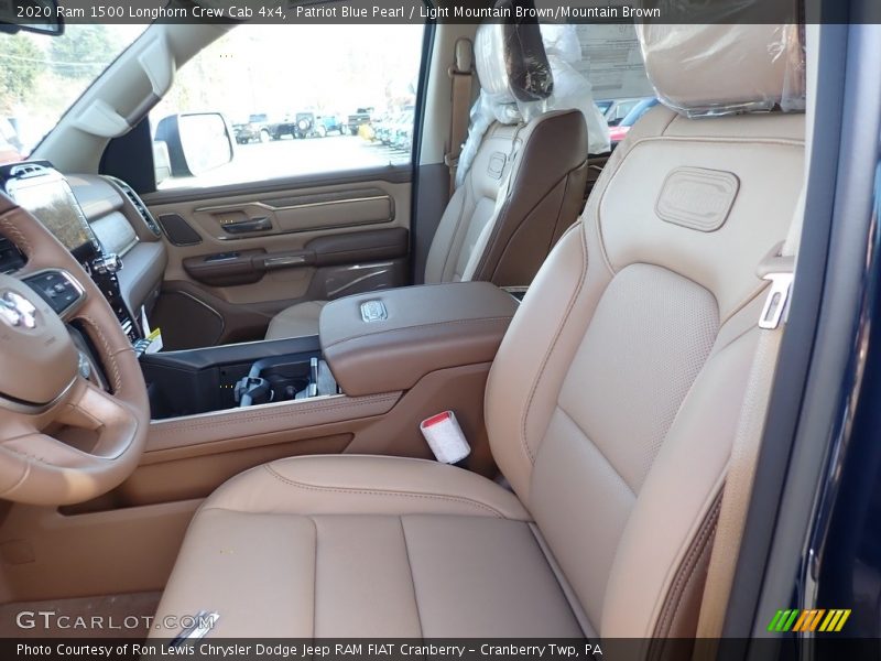 Front Seat of 2020 1500 Longhorn Crew Cab 4x4