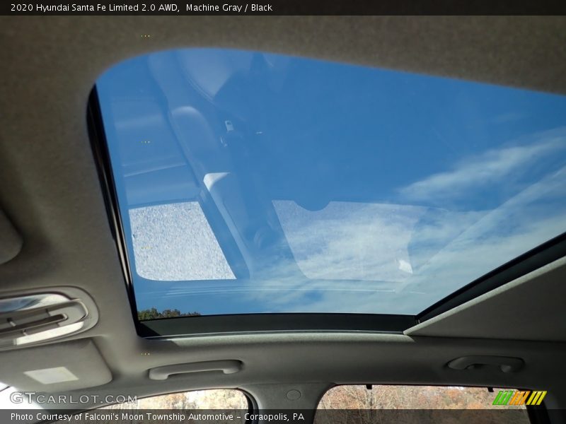Machine Gray / Black 2020 Hyundai Santa Fe Limited 2.0 AWD