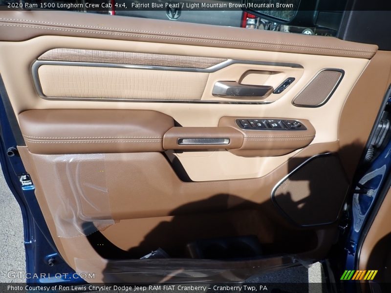 Door Panel of 2020 1500 Longhorn Crew Cab 4x4