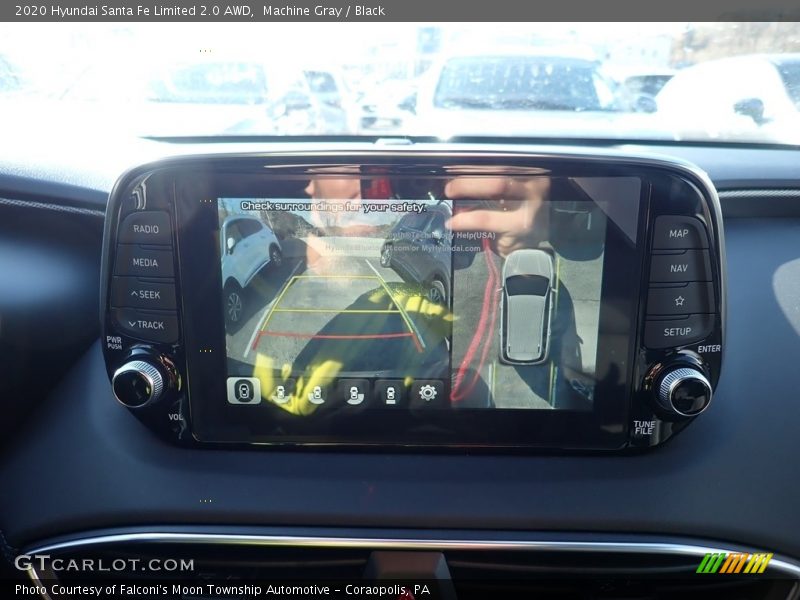 Machine Gray / Black 2020 Hyundai Santa Fe Limited 2.0 AWD