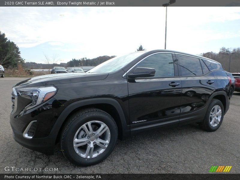 Ebony Twilight Metallic / Jet Black 2020 GMC Terrain SLE AWD