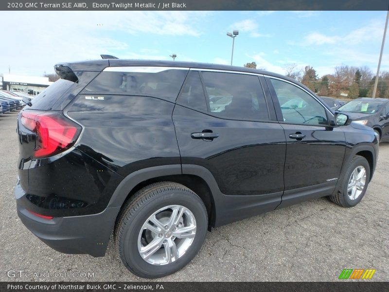 Ebony Twilight Metallic / Jet Black 2020 GMC Terrain SLE AWD