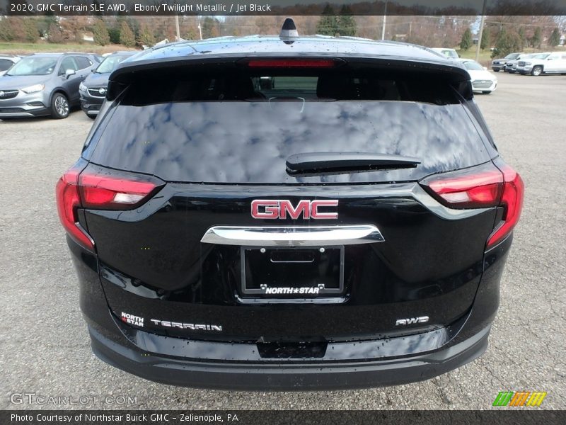Ebony Twilight Metallic / Jet Black 2020 GMC Terrain SLE AWD