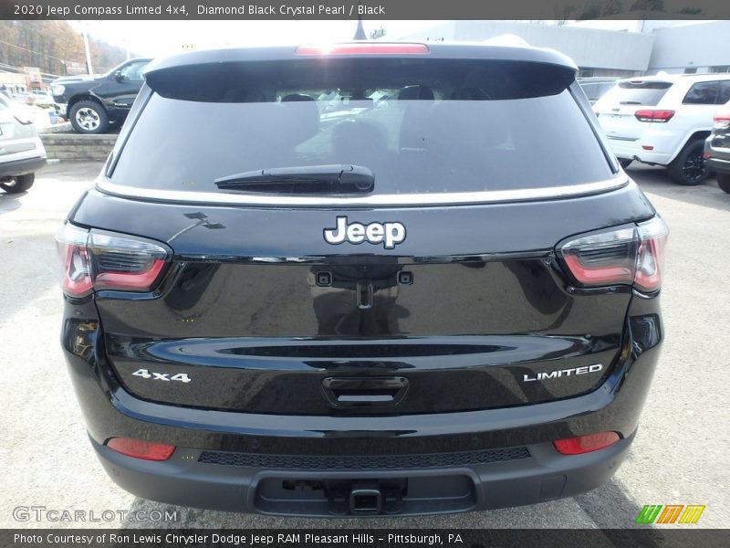 Diamond Black Crystal Pearl / Black 2020 Jeep Compass Limted 4x4