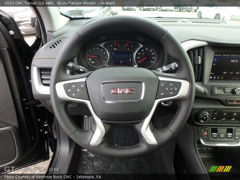 Ebony Twilight Metallic / Jet Black 2020 GMC Terrain SLE AWD