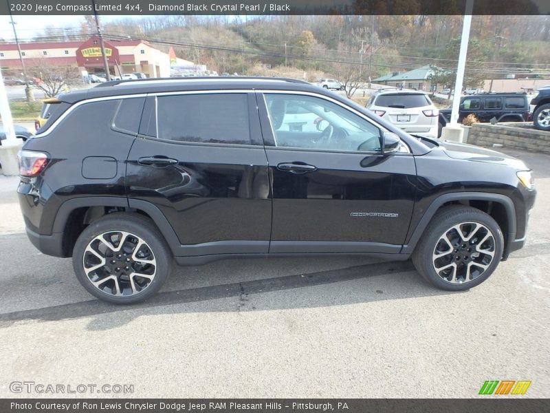 Diamond Black Crystal Pearl / Black 2020 Jeep Compass Limted 4x4