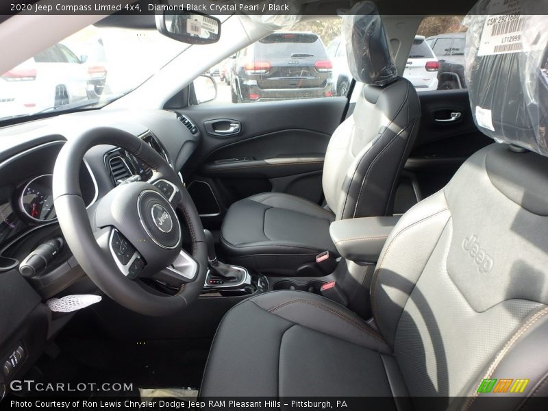 Diamond Black Crystal Pearl / Black 2020 Jeep Compass Limted 4x4