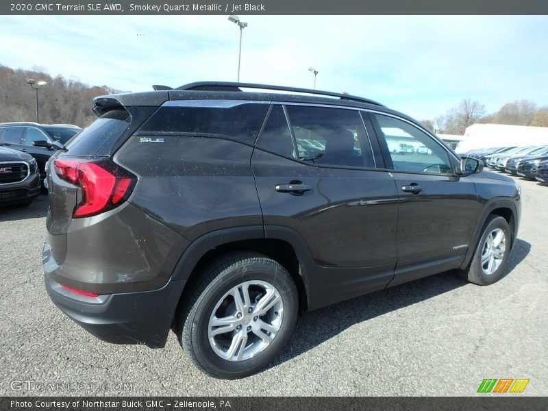 Smokey Quartz Metallic / Jet Black 2020 GMC Terrain SLE AWD