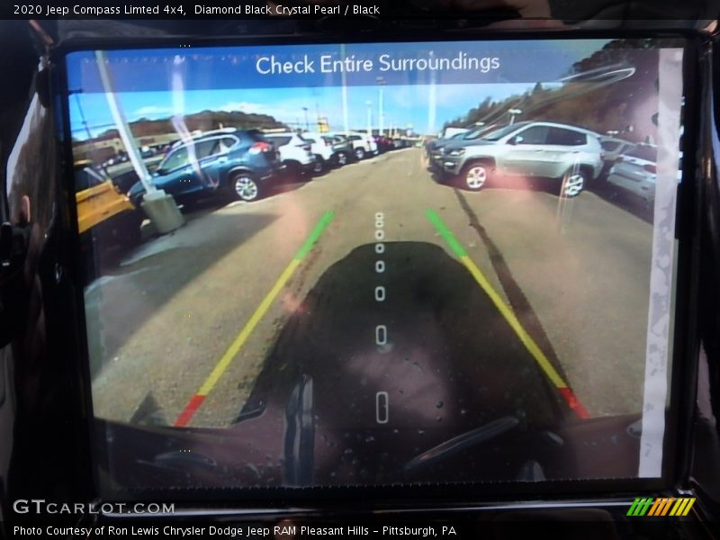 Diamond Black Crystal Pearl / Black 2020 Jeep Compass Limted 4x4