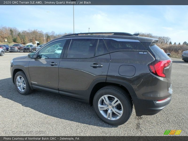 Smokey Quartz Metallic / Jet Black 2020 GMC Terrain SLE AWD