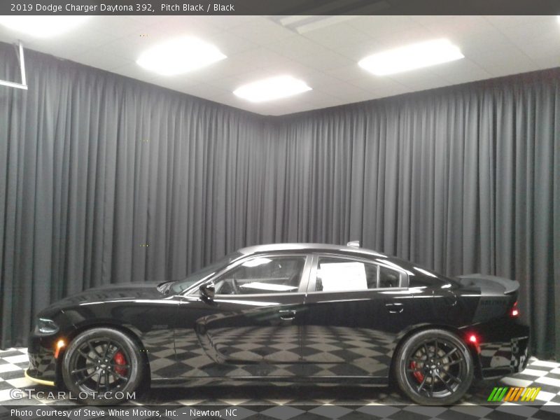 Pitch Black / Black 2019 Dodge Charger Daytona 392
