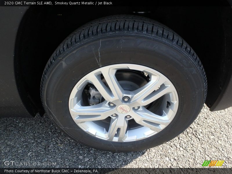 Smokey Quartz Metallic / Jet Black 2020 GMC Terrain SLE AWD