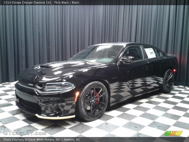 Pitch Black / Black 2019 Dodge Charger Daytona 392