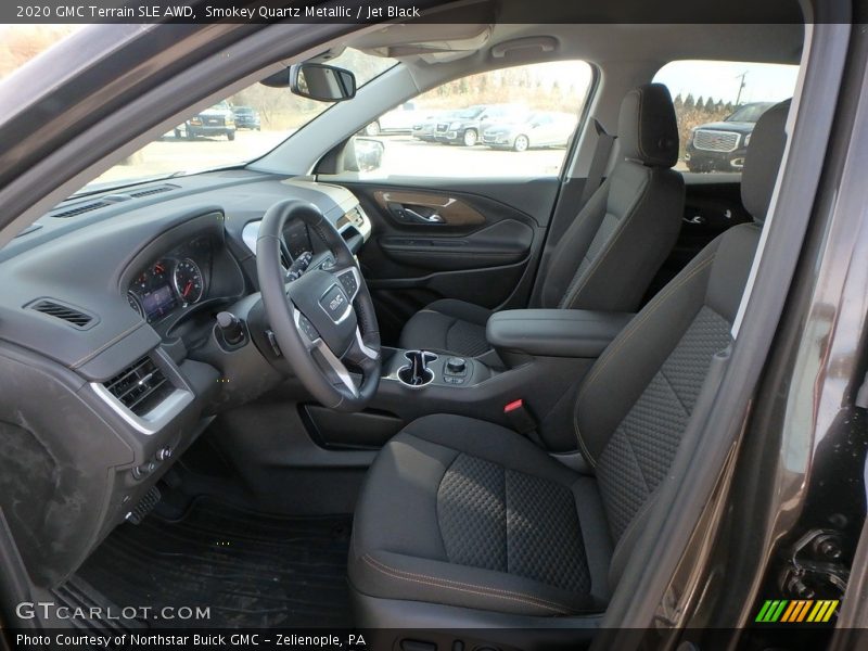Smokey Quartz Metallic / Jet Black 2020 GMC Terrain SLE AWD