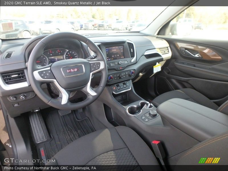 Smokey Quartz Metallic / Jet Black 2020 GMC Terrain SLE AWD