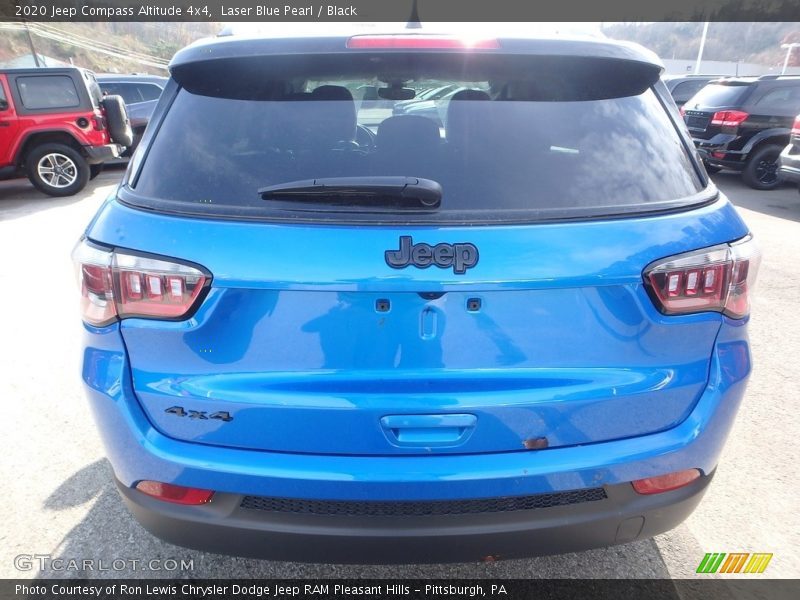 Laser Blue Pearl / Black 2020 Jeep Compass Altitude 4x4