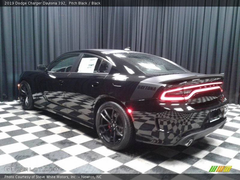 Pitch Black / Black 2019 Dodge Charger Daytona 392