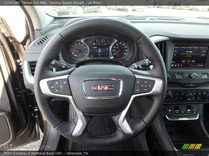 Smokey Quartz Metallic / Jet Black 2020 GMC Terrain SLE AWD