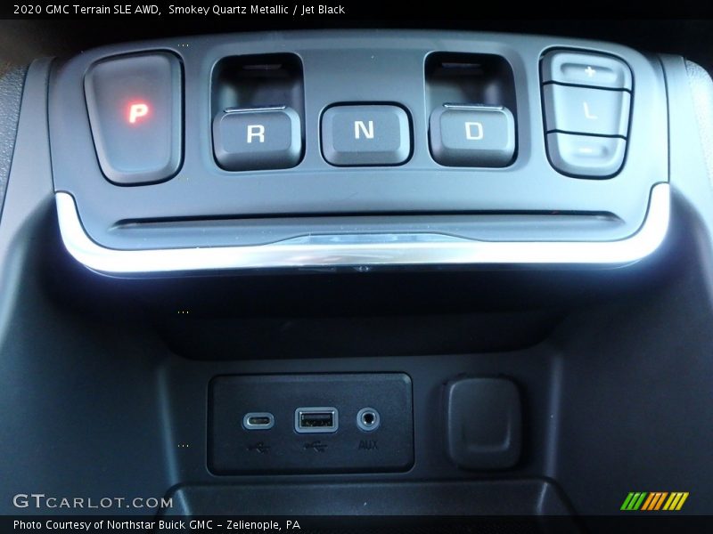 Smokey Quartz Metallic / Jet Black 2020 GMC Terrain SLE AWD