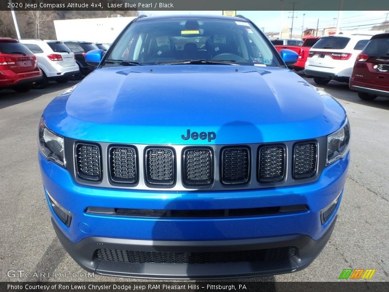 Laser Blue Pearl / Black 2020 Jeep Compass Altitude 4x4