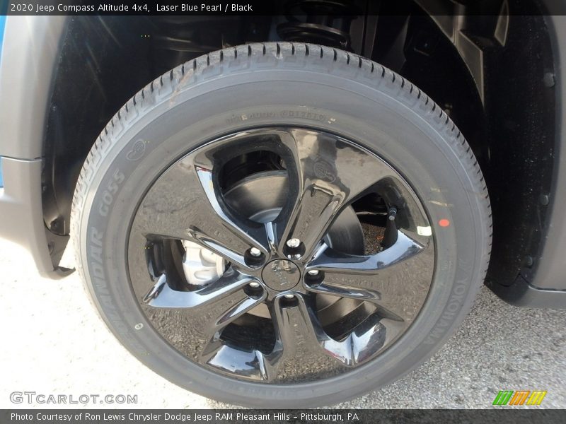 Laser Blue Pearl / Black 2020 Jeep Compass Altitude 4x4