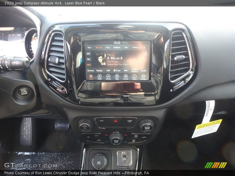 Laser Blue Pearl / Black 2020 Jeep Compass Altitude 4x4