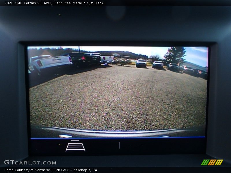Satin Steel Metallic / Jet Black 2020 GMC Terrain SLE AWD