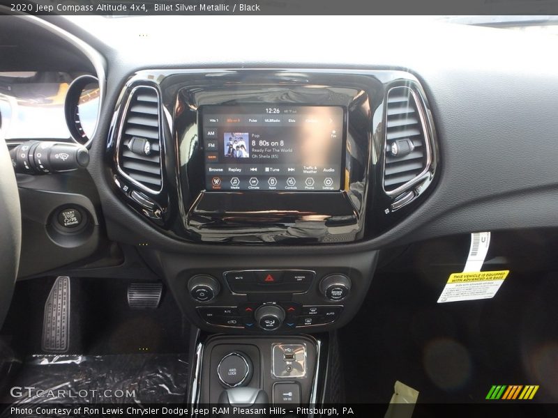 Billet Silver Metallic / Black 2020 Jeep Compass Altitude 4x4