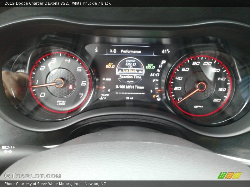 White Knuckle / Black 2019 Dodge Charger Daytona 392