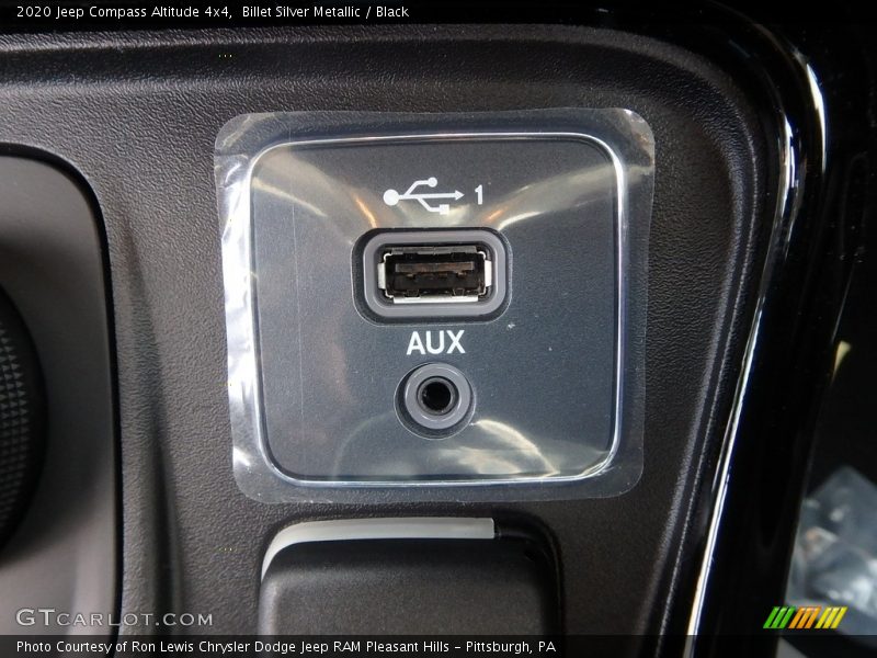 Billet Silver Metallic / Black 2020 Jeep Compass Altitude 4x4