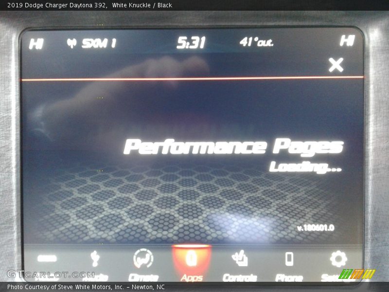 White Knuckle / Black 2019 Dodge Charger Daytona 392