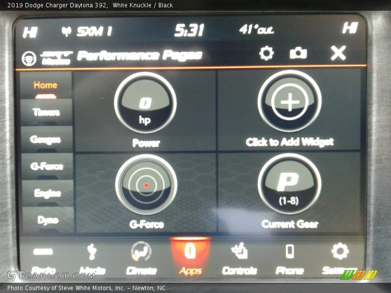 White Knuckle / Black 2019 Dodge Charger Daytona 392