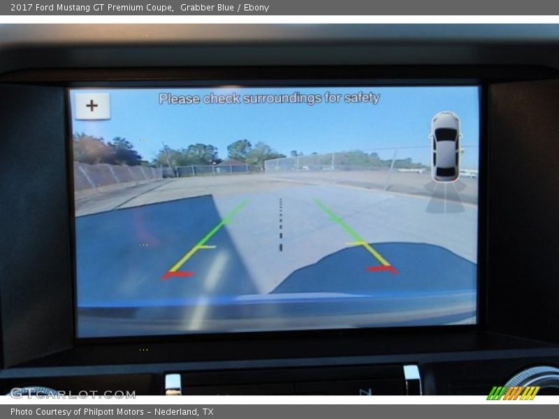 Grabber Blue / Ebony 2017 Ford Mustang GT Premium Coupe