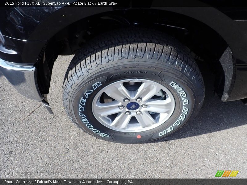 Agate Black / Earth Gray 2019 Ford F150 XLT SuperCab 4x4