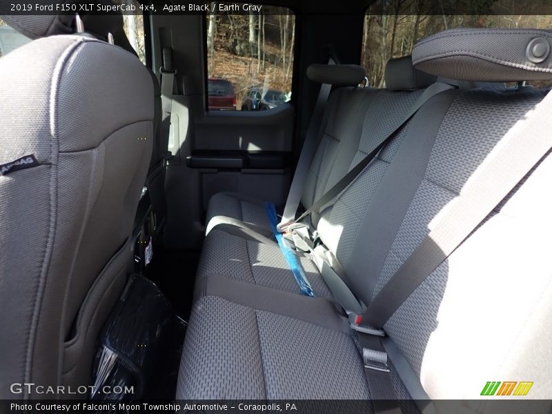 Agate Black / Earth Gray 2019 Ford F150 XLT SuperCab 4x4