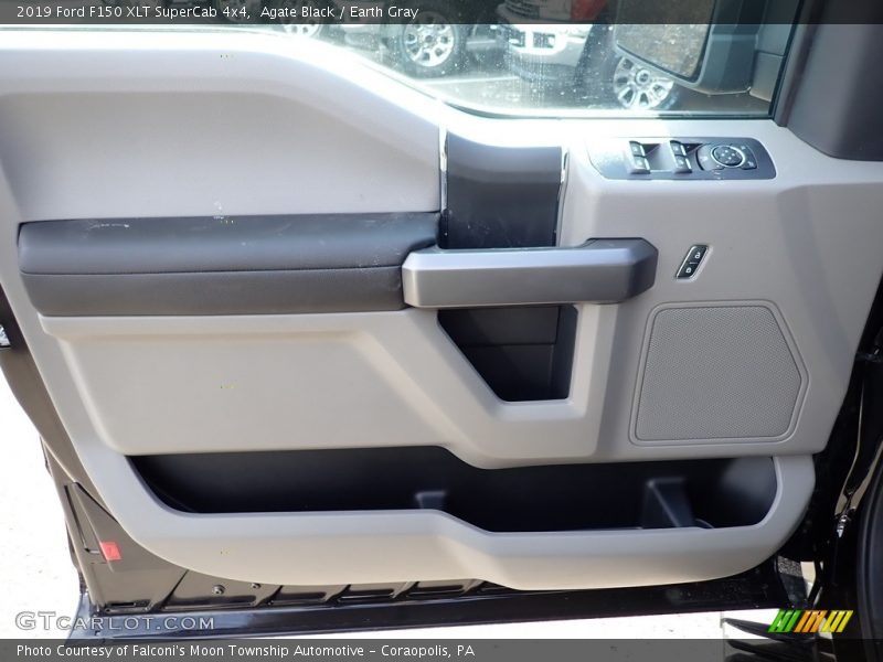 Agate Black / Earth Gray 2019 Ford F150 XLT SuperCab 4x4