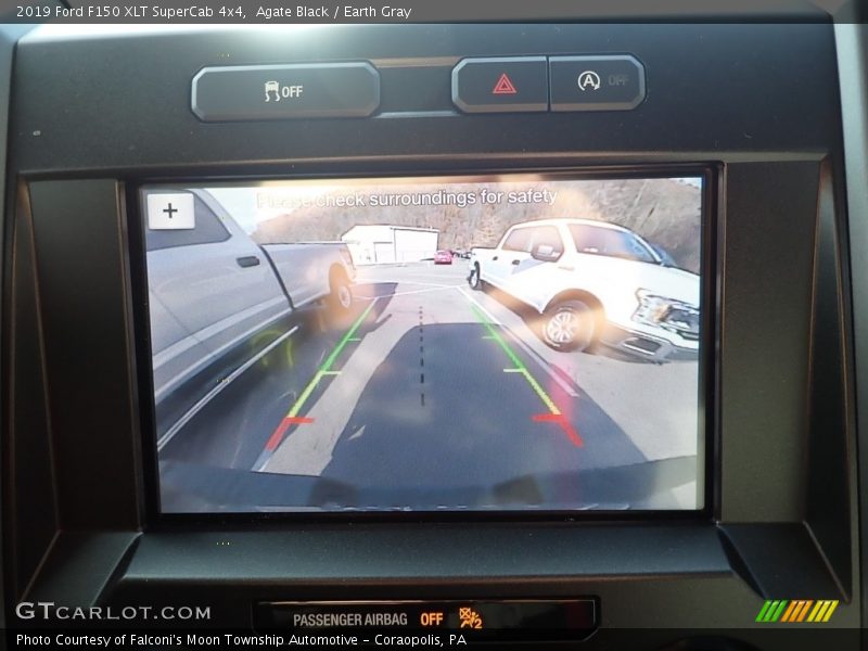 Agate Black / Earth Gray 2019 Ford F150 XLT SuperCab 4x4