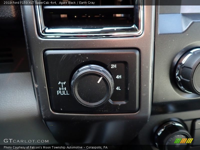 Agate Black / Earth Gray 2019 Ford F150 XLT SuperCab 4x4