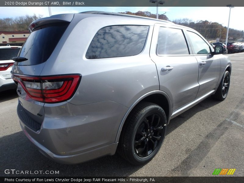 Billet / Black 2020 Dodge Durango GT AWD