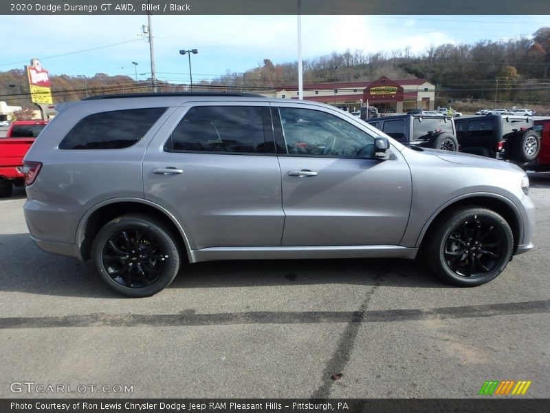 Billet / Black 2020 Dodge Durango GT AWD