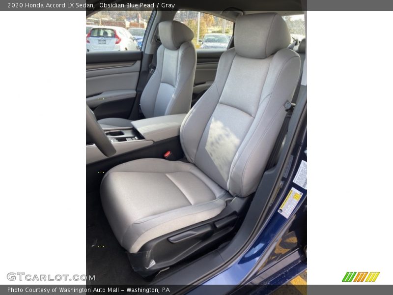 Obsidian Blue Pearl / Gray 2020 Honda Accord LX Sedan